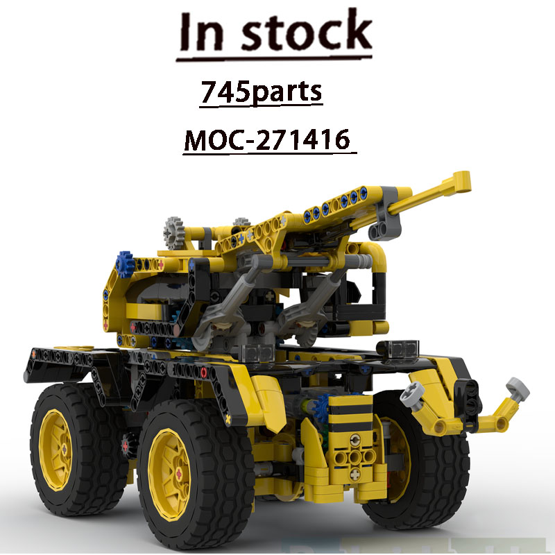 Agriculture Farming Education - MOC-271416 Boerderij Landbouw All-Terrain Kraan Bouwsteenset