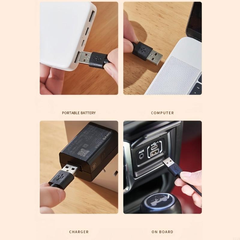 Seedling Heat Mat - Verstelbare temperatuur plantenverwarmingsmatten met USB-poort Opvouwbaar