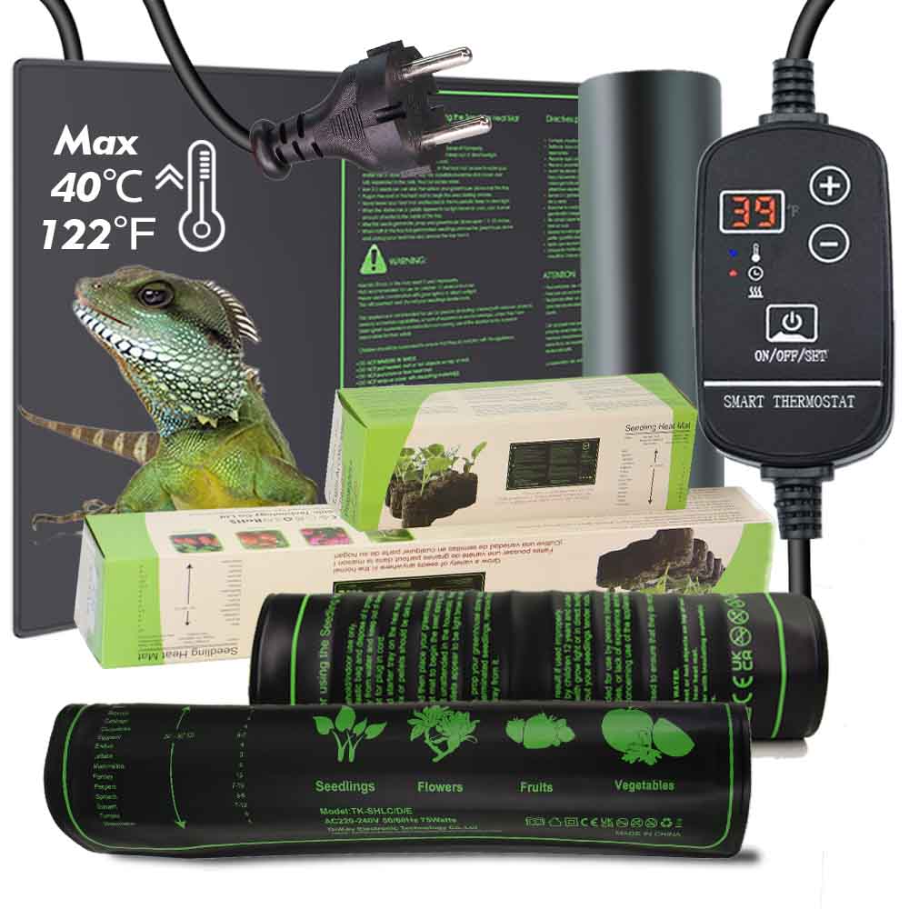 7-100W Planten Verwarmingskuss - Seedling Heat Mat recensie en prijs