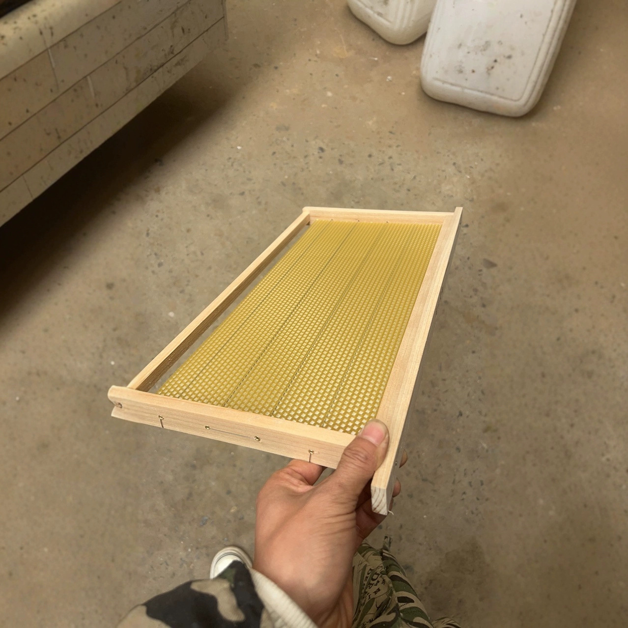8-raams bijenkast complete set - Beehive Frame Wax recensie en prijs