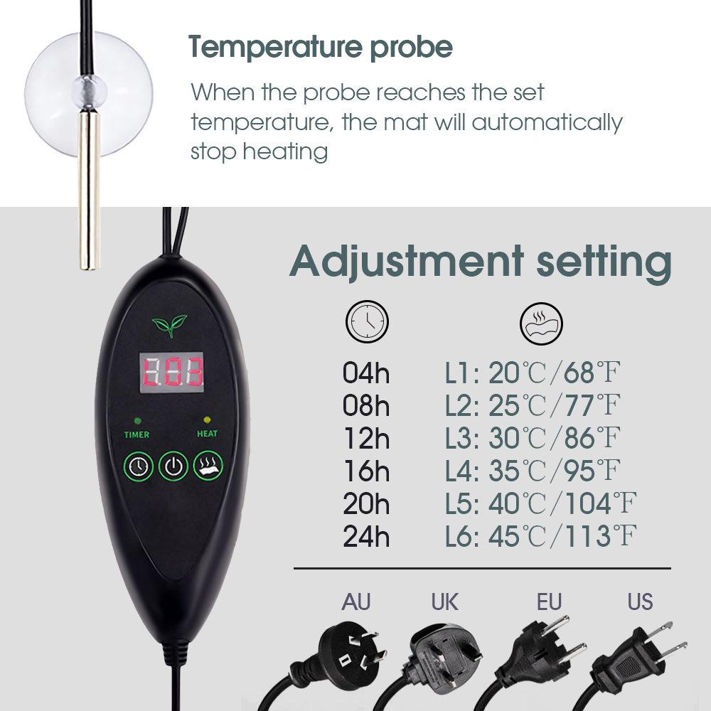 Warme Zaailingen Doos Verwarmi - Seedling Heat Mat recensie en prijs