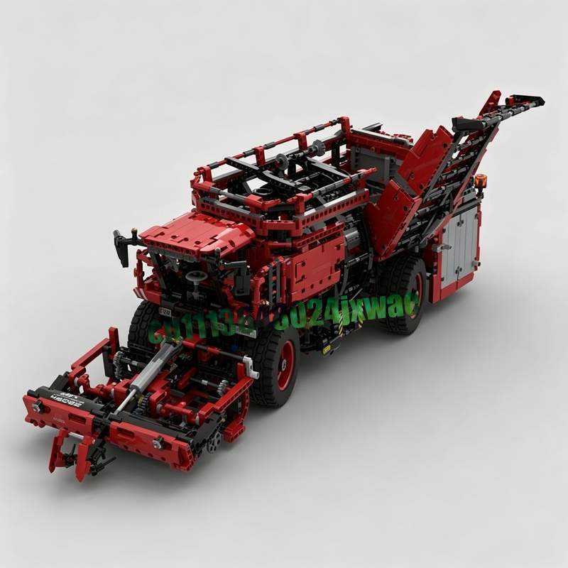 3747PCS Rode Landbouw Oogstmac - Agriculture Farming Education recensie en prijs