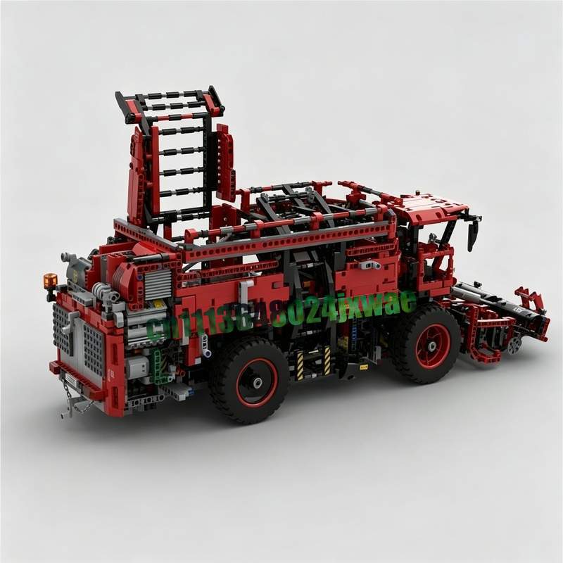 3747PCS Rode Landbouw Oogstmac - Agriculture Farming Education recensie en prijs