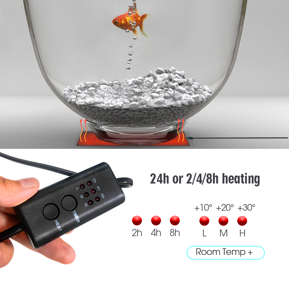 Eu Plug 5-20W Reptielen Instel - Seedling Heat Mat recensie en prijs